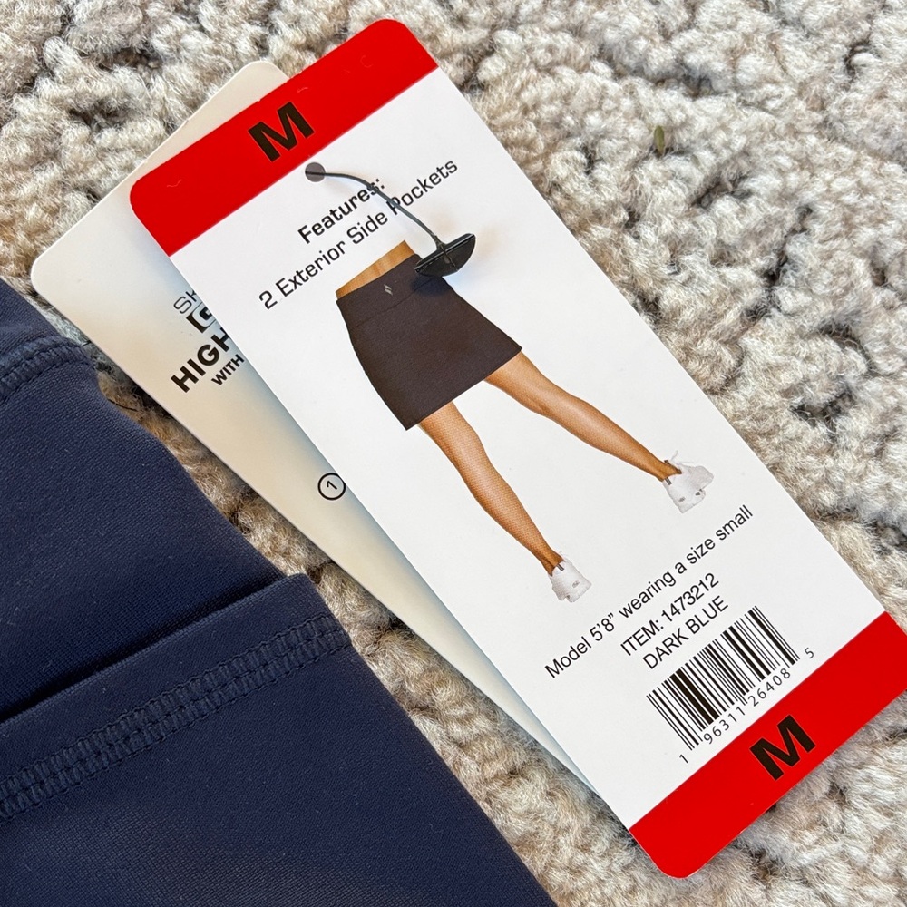 NWT Skechers Navy Skort SZ M - Picture 4 of 9